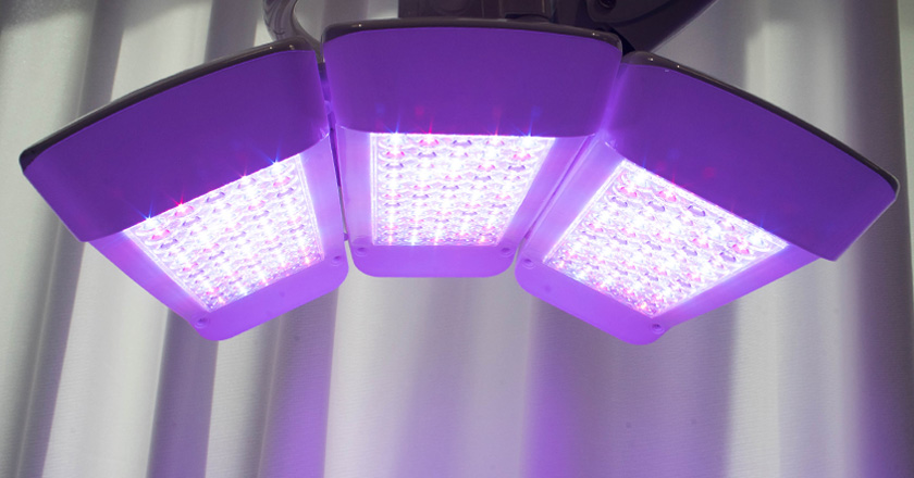 NIR wavelength irradiation